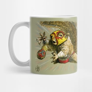 Luchador Squirrel: Go Nuts! (Park Wild) Mug